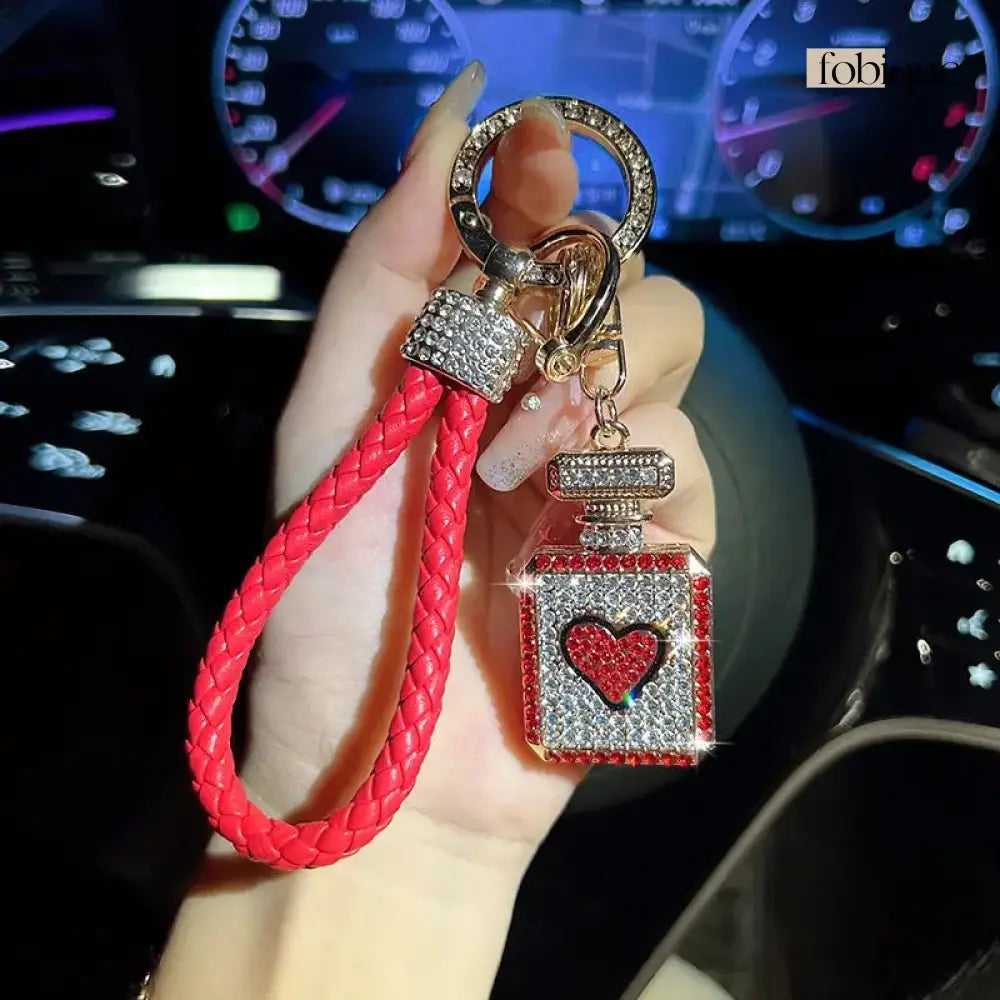 Perfume Keychain (Gold Edges) Fobique