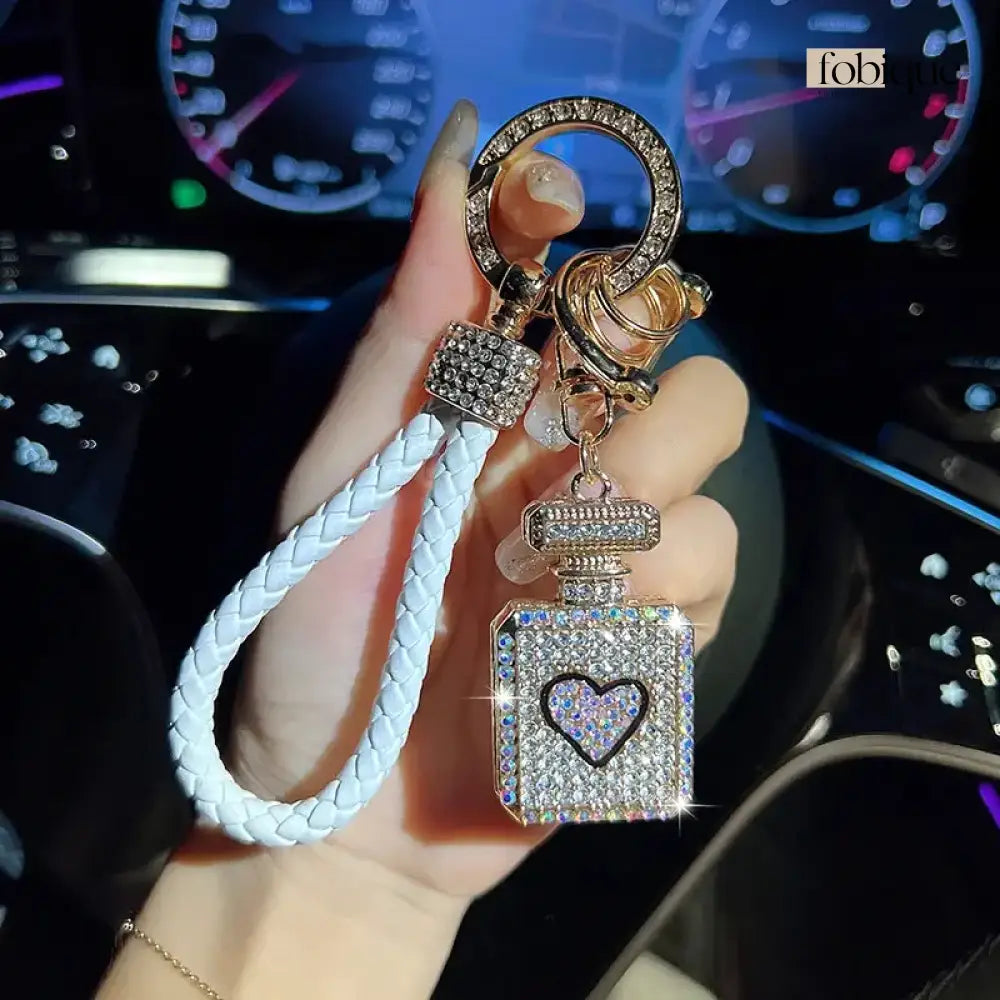 Perfume Keychain (Gold Edges) Fobique