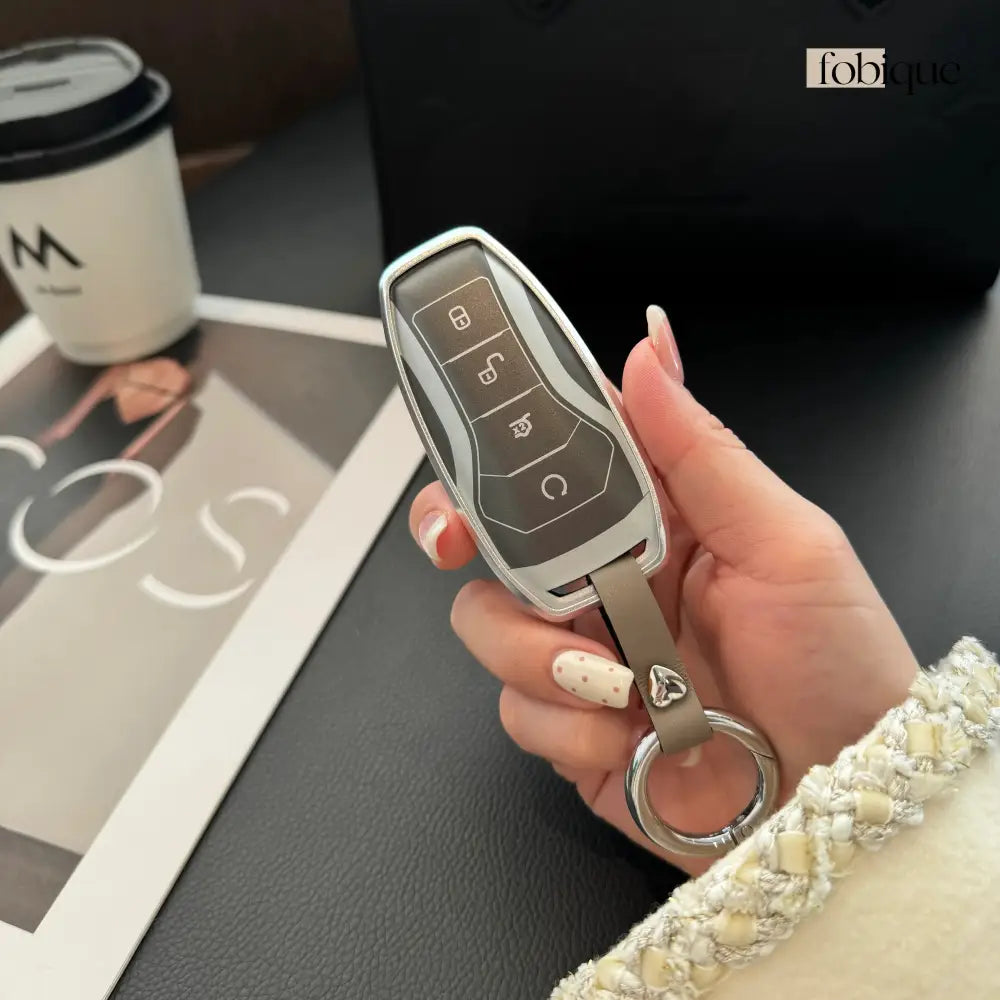 Prime Collection | Car Key Cover Compatible with BYD Atto 3, Dolphin, Seal, Han & More Fobique
