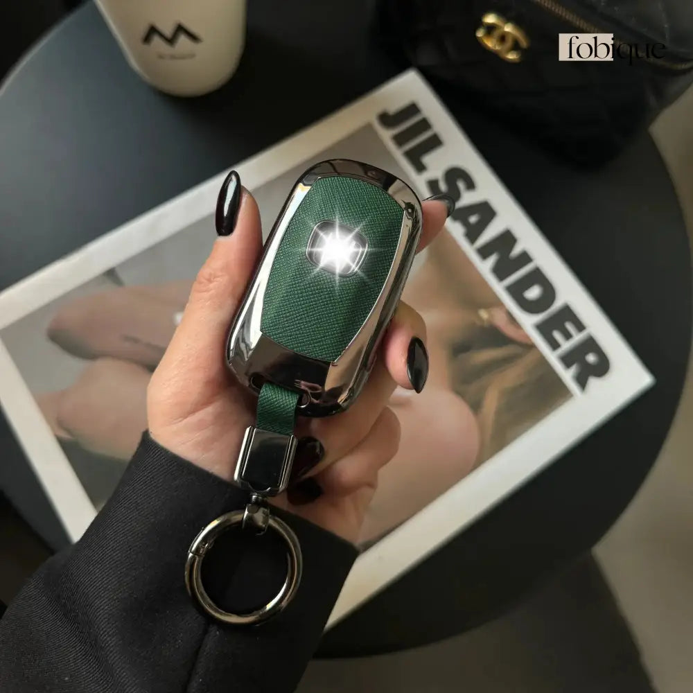 Prime Collection | Car Key Cover Compatible with Honda N-Box Custom, N-Van, Freed & more Fobique