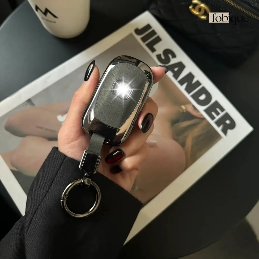 Prime Collection | Car Key Cover Compatible with Honda N-Box Custom, N-Van, Freed & more Fobique