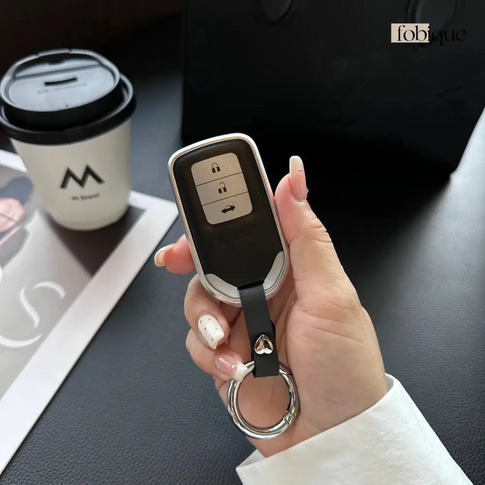 Prime Collection | Car Key Cover Compatible with Honda N-Box, N-WGN, N-Van & more Fobique