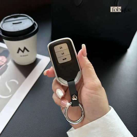Prime Collection | Car Key Cover Compatible with Honda N-Box, N-WGN, N-Van & more Fobique