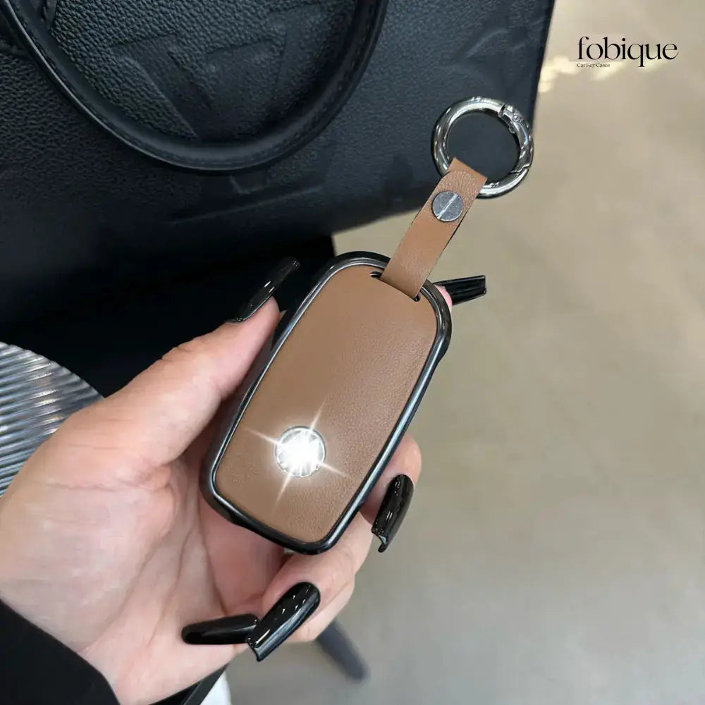 Prime Collection | Car Key Cover for SEAT Leon 5F, Ibiza 6J, Arona, Ateca, Toledo & More Fobique