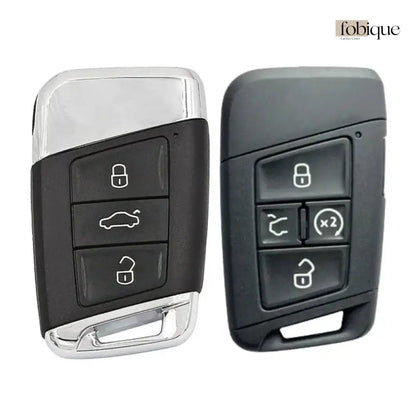 Classic Collection | Car Key Cover for SEAT Ateca, Leon, Tarraco, Arona & VW Tiguan, Golf 7 & More Fobique