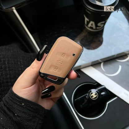 Classic Collection | Car Key Cover for SEAT Ateca, Leon, Tarraco, Arona & VW Tiguan, Golf 7 & More Fobique