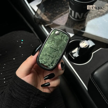 Prime Collection | Car Key Cover for SEAT Leon 5F, Ibiza 6J, Arona, Ateca, Toledo & More Fobique