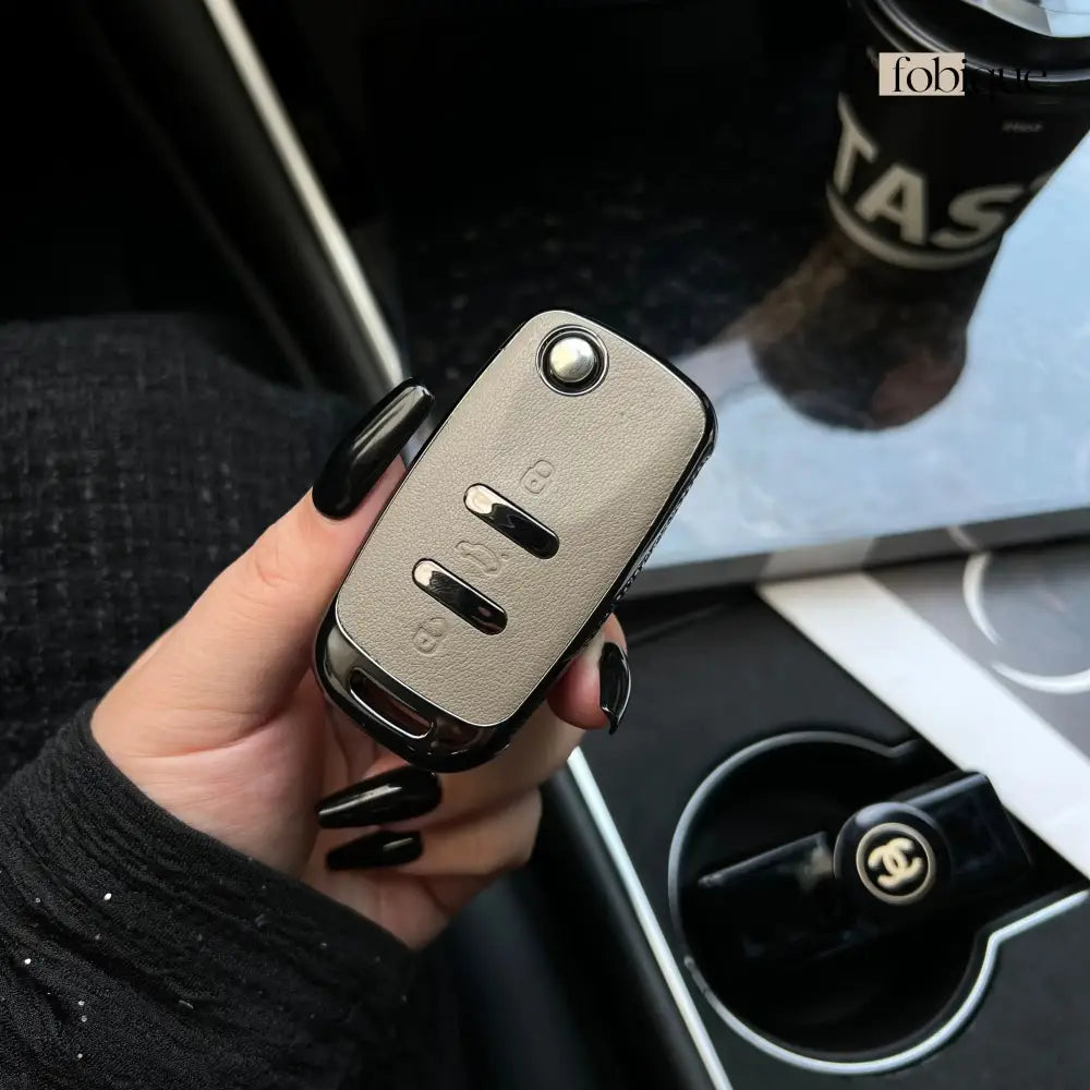 Prime Collection | Car Key Cover for SEAT Leon 5F, Ibiza 6J, Arona, Ateca, Toledo & More Fobique