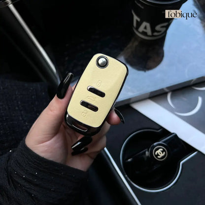 Prime Collection | Car Key Cover for SEAT Leon 5F, Ibiza 6J, Arona, Ateca, Toledo & More Fobique