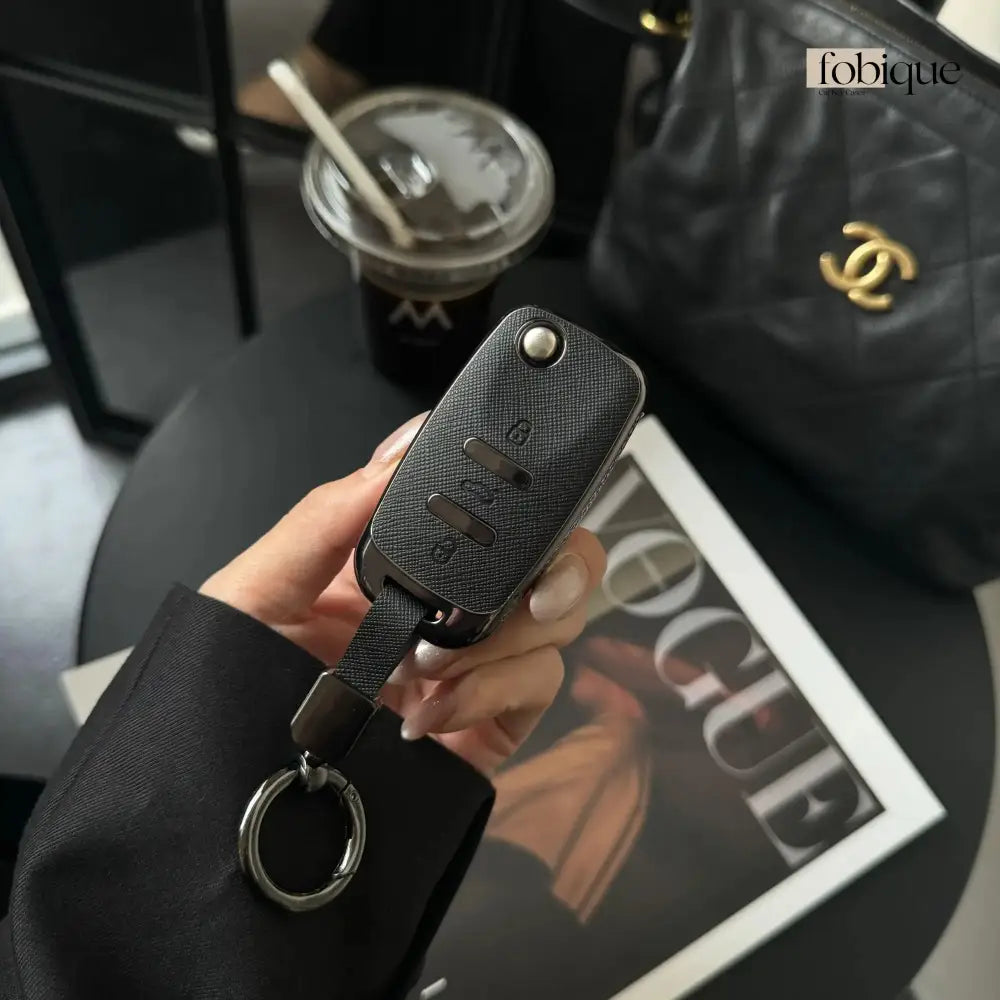 Prime Collection | Car Key Cover for SEAT Leon 5F, Ibiza 6J, Arona, Ateca, Toledo & More Fobique