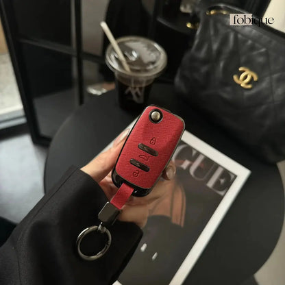 Prime Collection | Car Key Cover for SEAT Leon 5F, Ibiza 6J, Arona, Ateca, Toledo & More Fobique