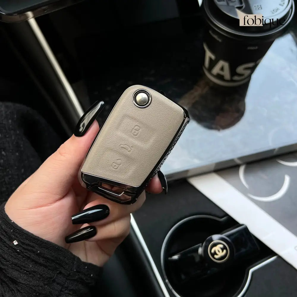 Prime Collection | Car Key Cover for SEAT Leon MK4, Ateca, Tarraco, Arona & More Fobique