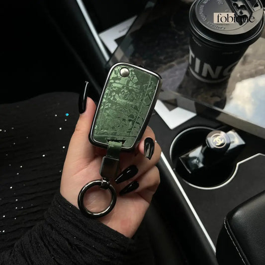 Prime Collection | Car Key Cover for SEAT Leon MK4, Ateca, Tarraco, Arona & More Fobique