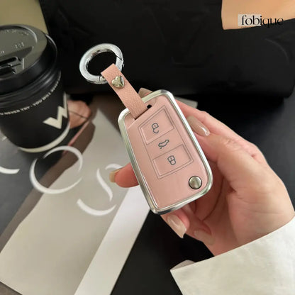 Prime Collection | Car Key Cover for SEAT Leon MK4, Ateca, Tarraco, Arona & More Fobique