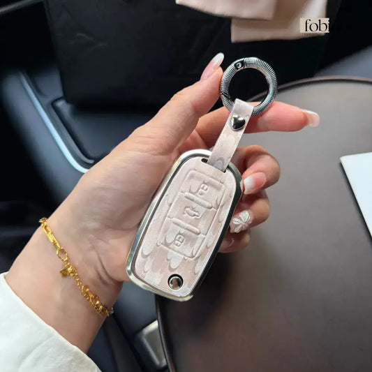 Prime Collection | Car Key Cover for SEAT Leon 5F, Ibiza 6J, Arona, Ateca, Toledo & More Fobique