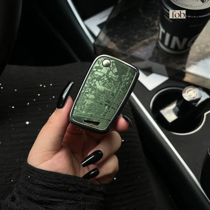 Prime Collection | Car Key Cover for SEAT Leon MK4, Ateca, Tarraco, Arona & More Fobique