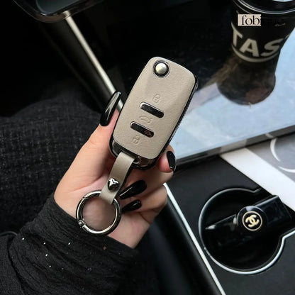 Prime Collection | Car Key Cover for SEAT Leon 5F, Ibiza 6J, Arona, Ateca, Toledo & More Fobique