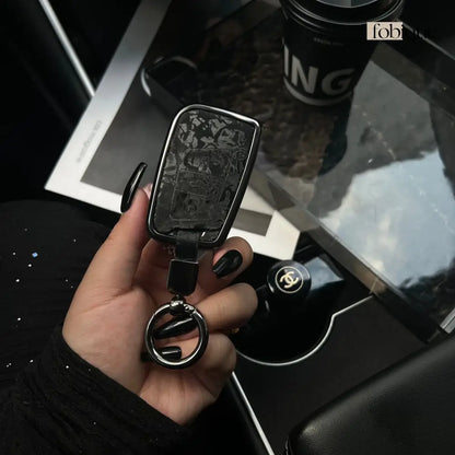 Classic Collection | Car Key Cover for SEAT Ateca, Leon, Tarraco, Arona & VW Tiguan, Golf 7 & More Fobique