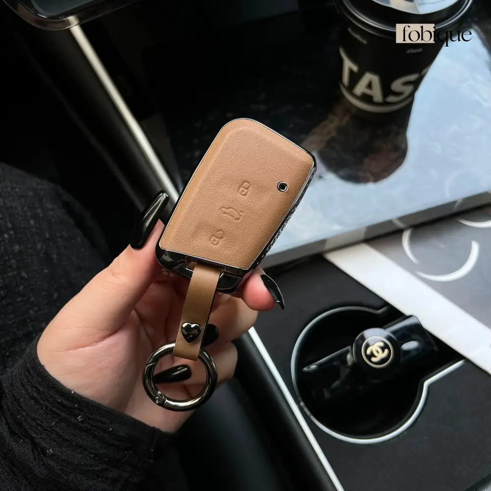 Classic Collection | Car Key Cover for SEAT Ateca, Leon, Tarraco, Arona & VW Tiguan, Golf 7 & More Fobique