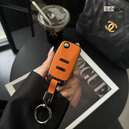 Prime Collection | Car Key Cover for SEAT Leon 5F, Ibiza 6J, Arona, Ateca, Toledo & More Fobique