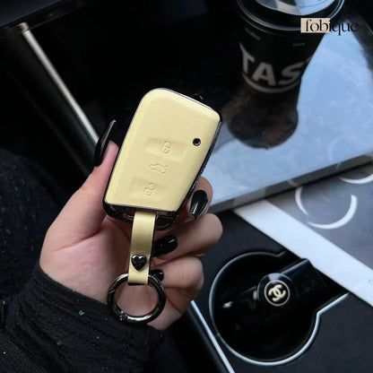 Classic Collection | Car Key Cover for SEAT Ateca, Leon, Tarraco, Arona & VW Tiguan, Golf 7 & More Fobique