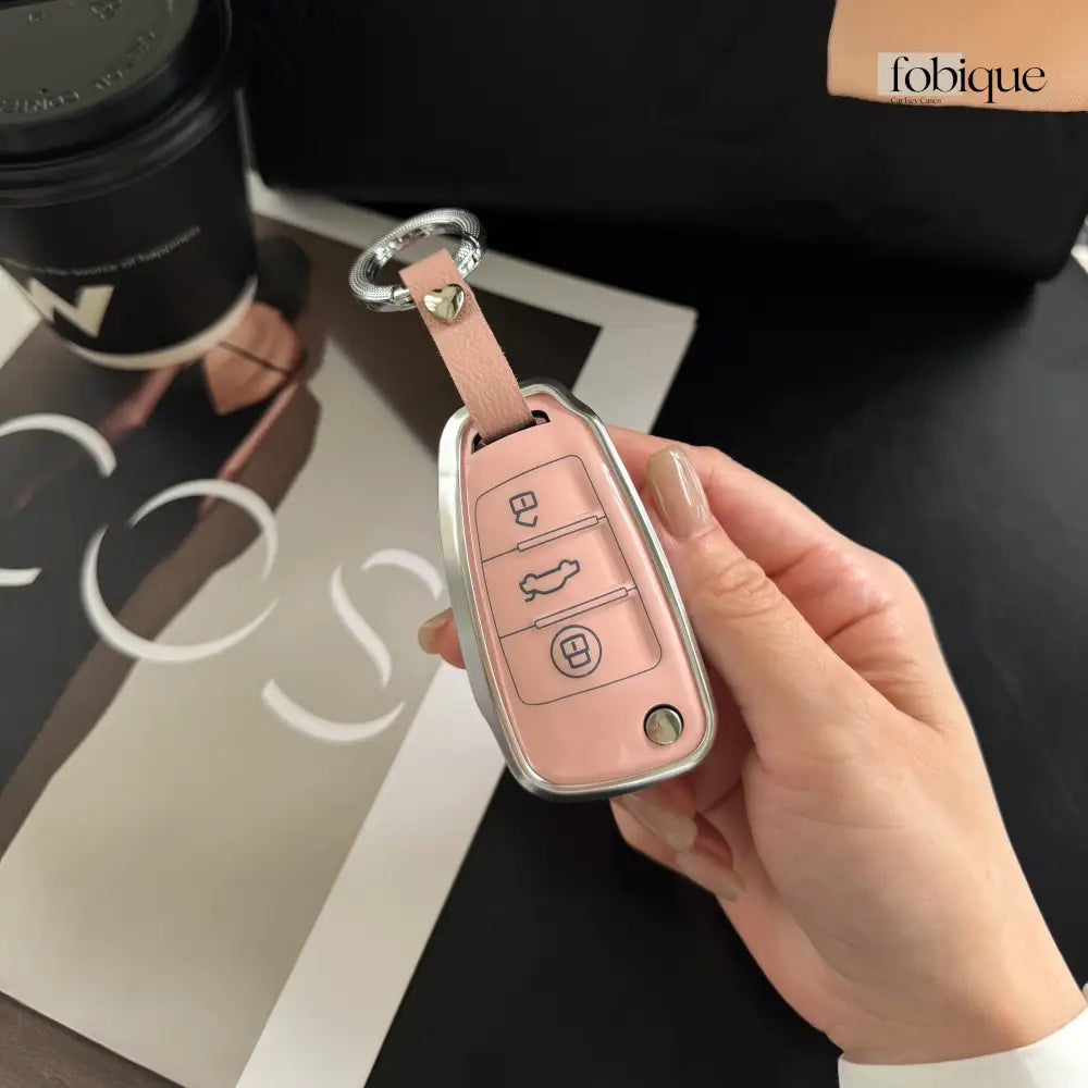 Prime Collection | Key Fob Case for Audi | Fits A4 A5 Q5 & More Fobique