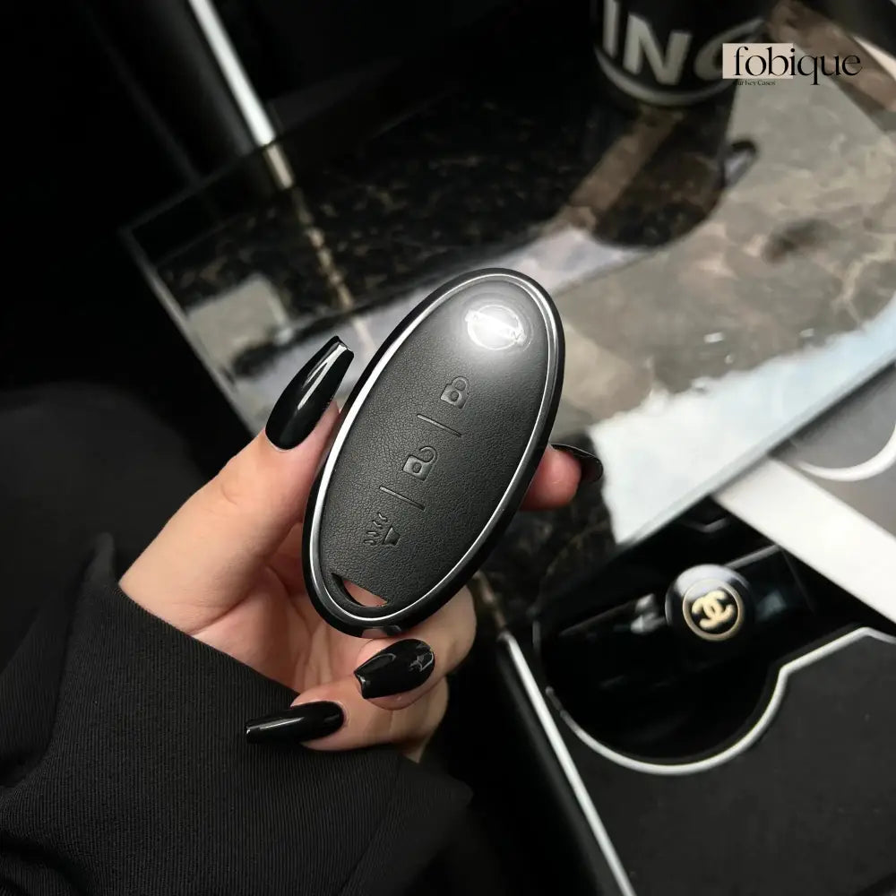 Prime Collection | Key Fob Cover for Infiniti G37, G35, Q60, EX35 & more | 3-Button Smart Key Fobique