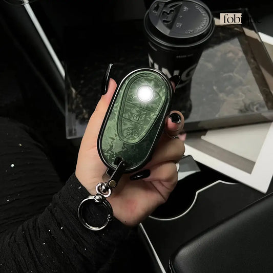 Prime Collection | Key Fob Cover Suitable for Mercedes A-Class, B-Class, C-Class, E-Class, CLA-Class & More Fobique