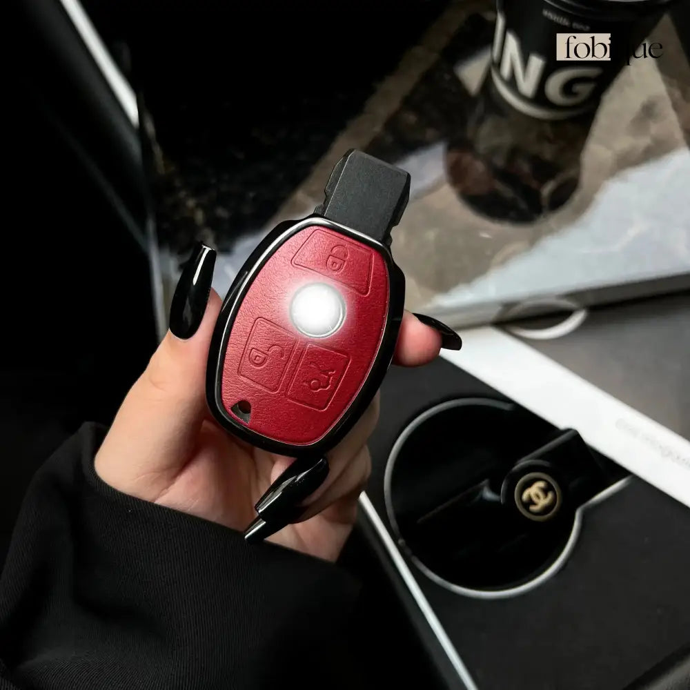 Prime Collection | Key Fob Cover Suitable for Mercedes A-Class, B-Class, C-Class, E-Class & More Fobique