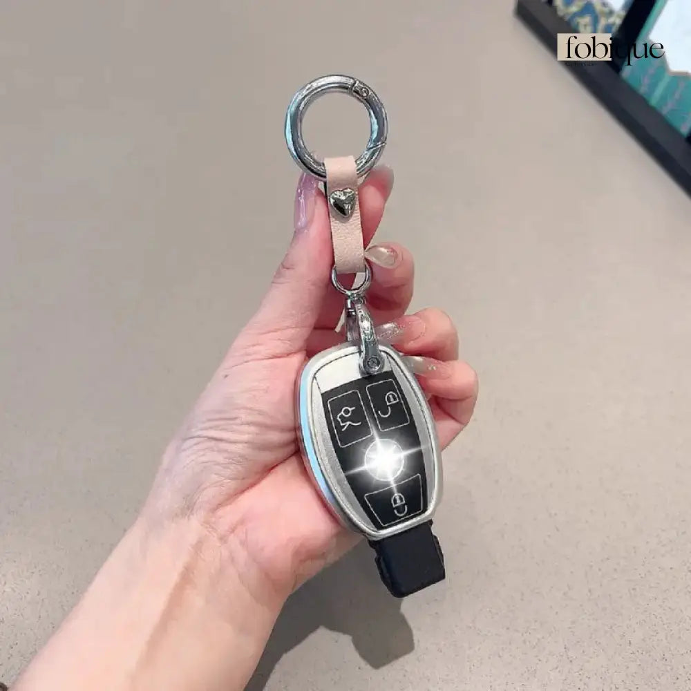 Prime Collection | Key Fob Cover Suitable for Mercedes A-Class, B-Class, C-Class, E-Class & More Fobique
