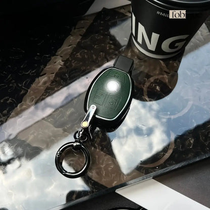 Prime Collection | Key Fob Cover Suitable for Mercedes A-Class, B-Class, C-Class, E-Class & More Fobique