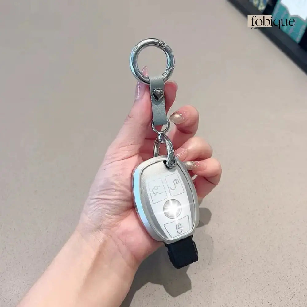 Prime Collection | Key Fob Cover Suitable for Mercedes A-Class, B-Class, C-Class, E-Class & More Fobique