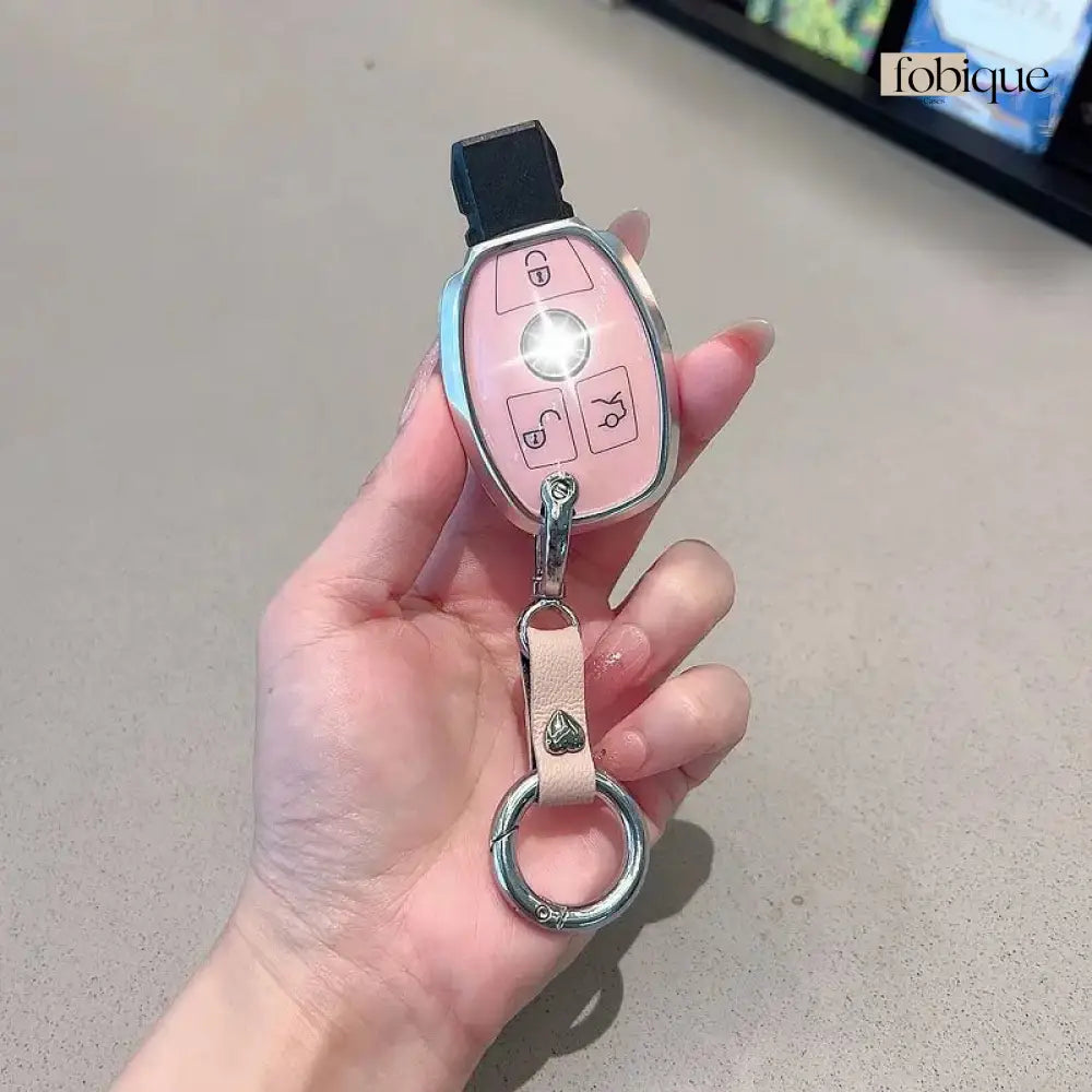 Prime Collection | Key Fob Cover Suitable for Mercedes A-Class, B-Class, C-Class, E-Class & More Fobique