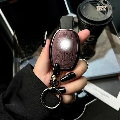 Prime Collection | Key Fob Cover Suitable for Mercedes A-Class, B-Class, C-Class, E-Class & More Fobique