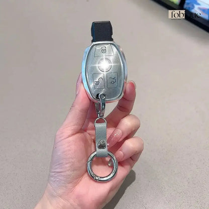 Prime Collection | Key Fob Cover Suitable for Mercedes A-Class, B-Class, C-Class, E-Class & More Fobique