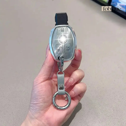 Prime Collection | Key Fob Cover Suitable for Mercedes A-Class, B-Class, C-Class, E-Class & More Fobique