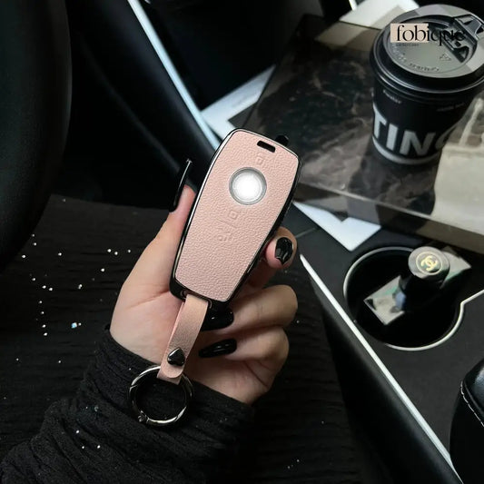 Prime Collection | Key Fob Cover Suitable for Mercedes C-Class, E-Class, S-Class, CL-Class, CLK-Class & More Fobique