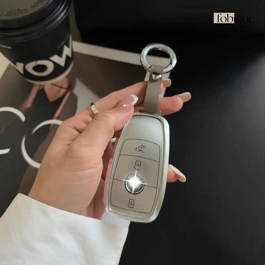 Prime Collection | Key Fob Cover Suitable for Mercedes C-Class, E-Class, S-Class, CL-Class, CLK-Class & More Fobique