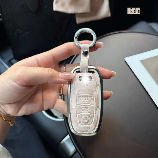 Prime Collection | Smart Key Fob Case for Audi | Fits A4 A5 Q5 Q7 TT & More Fobique