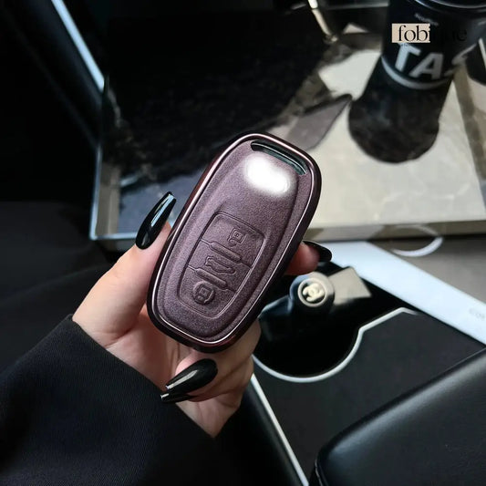 Prime Collection | Smart Key Fob Case for Audi | Fits A4 A5 Q5 Q7 TT & More Fobique