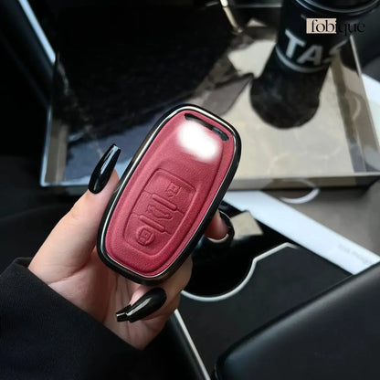 Prime Collection | Smart Key Fob Case for Audi | Fits A4 A5 Q5 Q7 TT & More Fobique