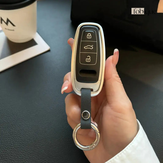 Prime Collection | Smart Key Fob Case for Audi | Fits A6 A7 A8 Q8 & e-tron Fobique