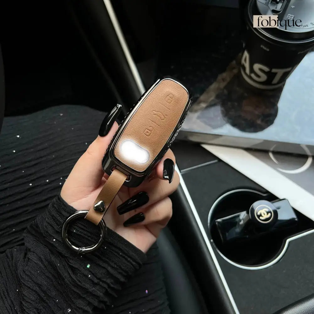 Prime Collection | Smart Key Fob Case for Audi | Fits A6 A7 A8 Q8 & e-tron Fobique
