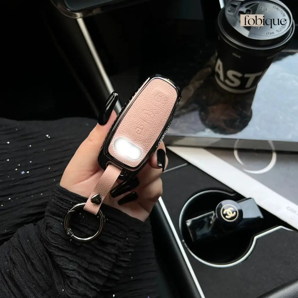 Prime Collection | Smart Key Fob Case for Audi | Fits A6 A7 A8 Q8 & e-tron Fobique