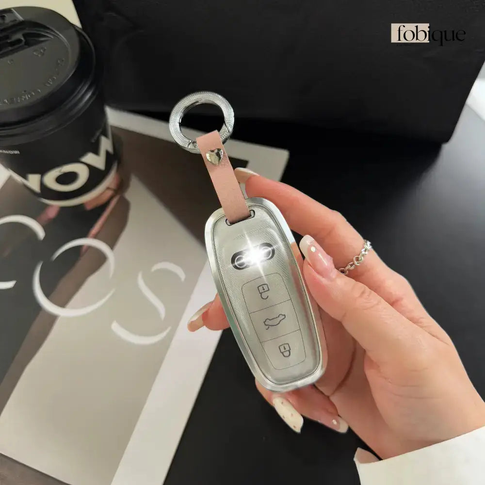 Prime Collection | Smart Key Fob Case for Audi | Fits A6 A7 A8 Q8 & e-tron Fobique