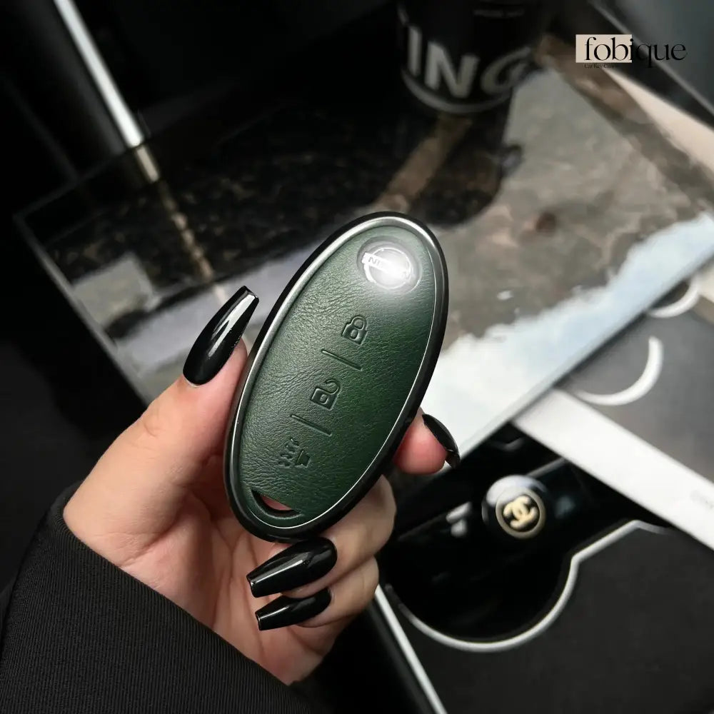 Prime Collection | Key Fob Cover for Infiniti G37, G35, Q60, EX35 & more | 3-Button Smart Key Fobique