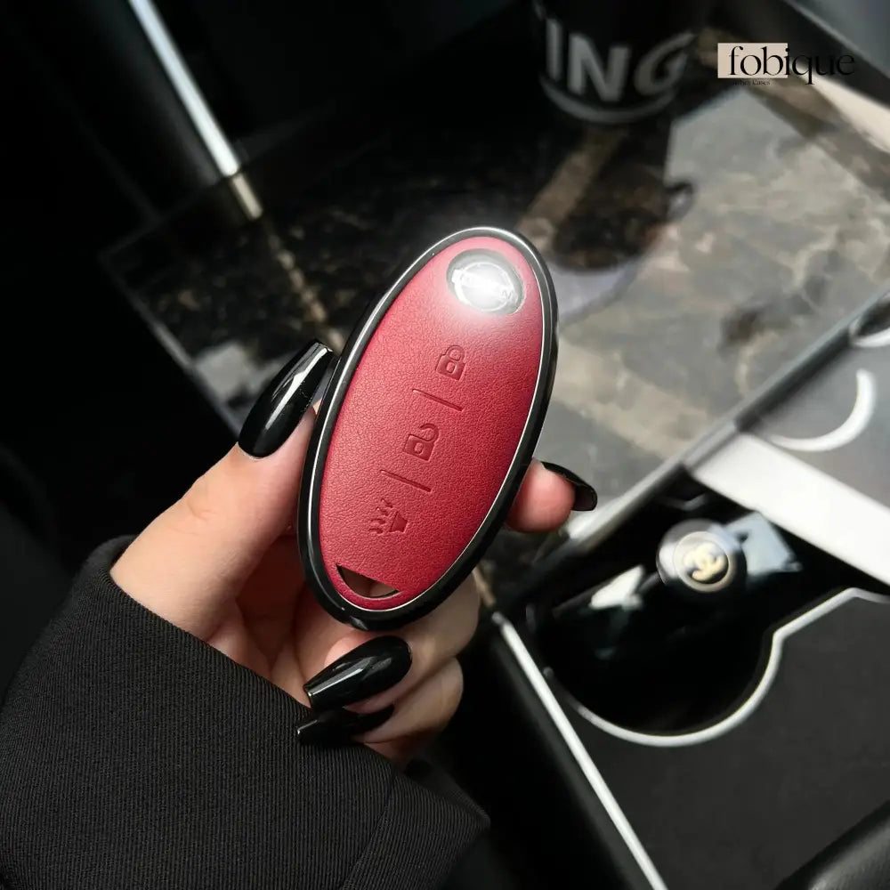 Prime Collection | Key Fob Cover for Infiniti G37, G35, Q60, EX35 & more | 3-Button Smart Key Fobique