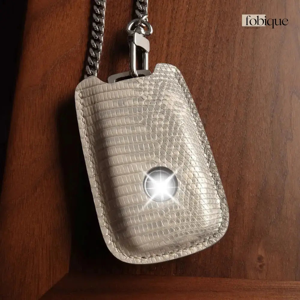 Regalia Collection - Lizard Leather | Key Fob Cover Suitable for Mercedes C-Class, E-Class, S-Class, A-Class, GLA, GLC & More Fobique