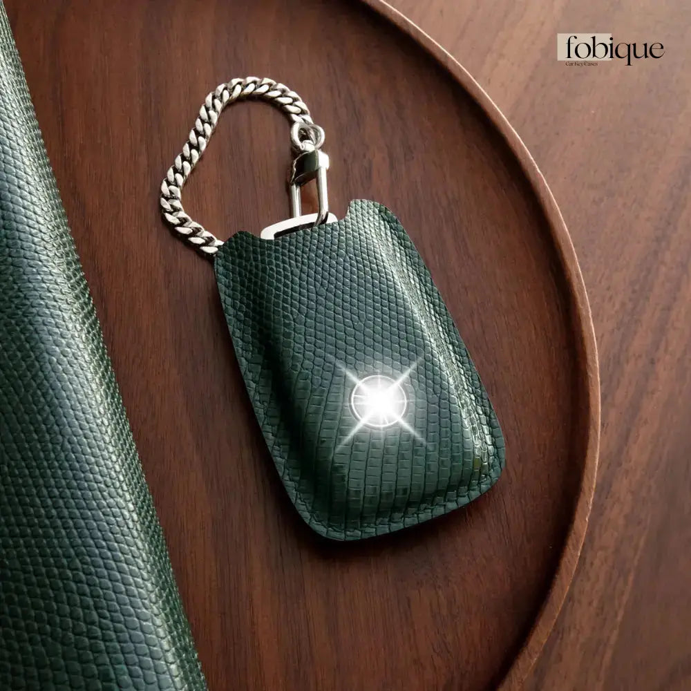 Regalia Collection - Lizard Leather | Key Fob Cover Suitable for Mercedes C-Class, E-Class, S-Class, A-Class, GLA, GLC & More Fobique