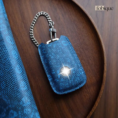 Regalia Collection - Lizard Leather | Key Fob Cover Suitable for Mercedes C-Class, E-Class, S-Class, A-Class, GLA, GLC & More Fobique